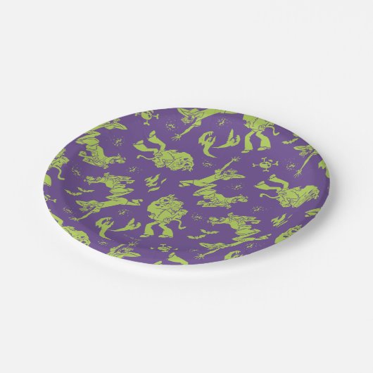 Scooby-Doo | Shaggy & Scooby Running Scared Pappteller (Schrägansicht)