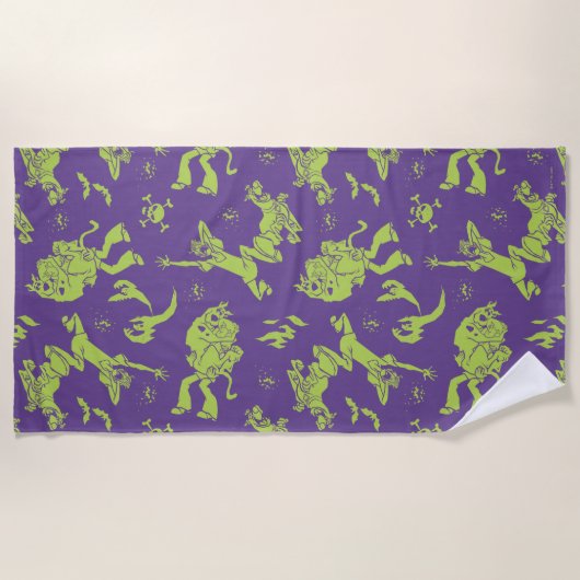 Scooby-Doo | Shaggy & Scooby Running Scared Strandtuch (Vorderseite)