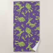 Scooby-Doo | Shaggy & Scooby Running Scared Strandtuch (Vorderseite)