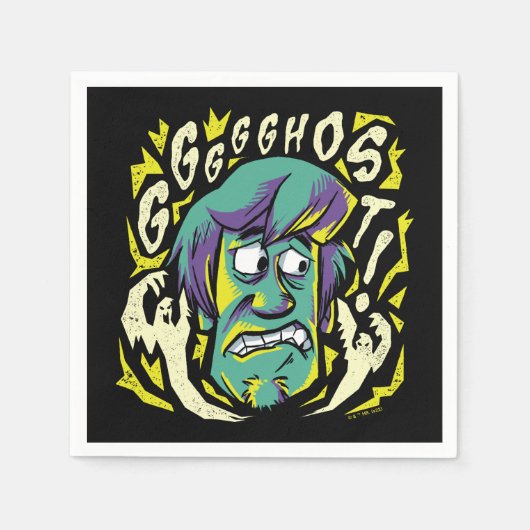 Scooby-Doo | Shaggy Serviette (Vorderseite)