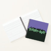 Scooby-Doo! Silhouette-Logo der Monster Notizblock (Innenseite)