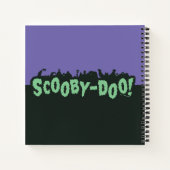 Scooby-Doo! Silhouette-Logo der Monster Notizblock (Rückseite)