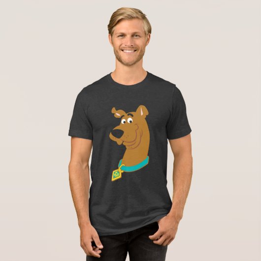 Scooby-Doo Smile Tri-Blend Shirt (Vorderseite voll)