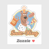 Scooby-Doo Snac-King Aufkleber (Blatt)
