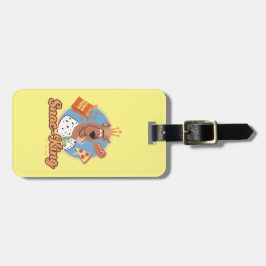 Scooby-Doo Snac-King Gepäckanhänger (Vorderseite horizontal)