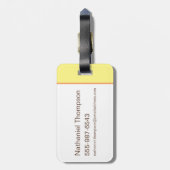 Scooby-Doo Snac-King Gepäckanhänger (Rückseite vertikal)