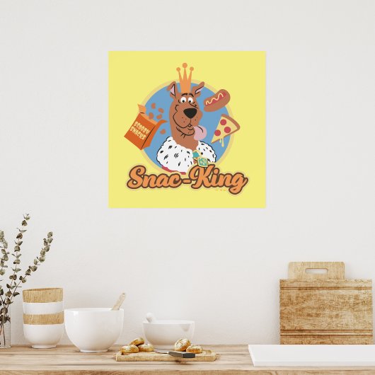 Scooby-Doo Snac-King Poster (Küche)