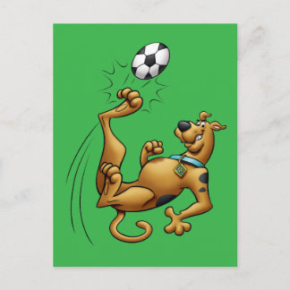 Scooby-Doo Soccer Overhead Kick Airbrush Postkarte