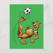 Scooby-Doo Soccer Overhead Kick Airbrush Postkarte (Vorderseite)