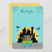 Scooby-Doo Spooktacular Baby Dusche Vielen Dank Einladung (Vorne/Hinten)