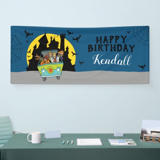 Scooby-Doo Spooktacular Halloween Birthday Banner (Messe)