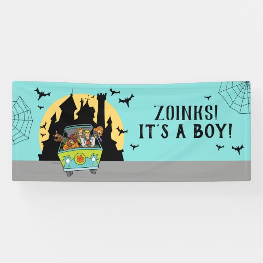 Scooby-Doo Spooktacular Halloween Kinderdusche Banner (Horizontal)