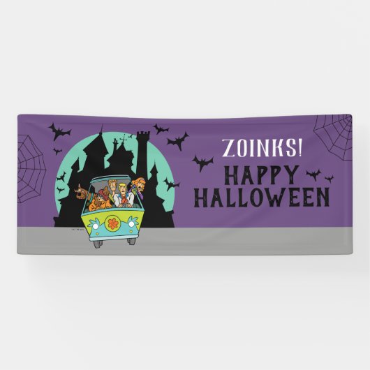 Scooby-Doo Spooktacular Halloween Party Banner (Horizontal)