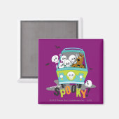 Scooby-Doo Spooky Mystery Machine Magnet (Vorderseite/Rückseite)