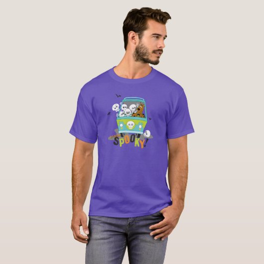 Scooby-Doo Spooky Mystery Machine T-Shirt (Vorne ganz)