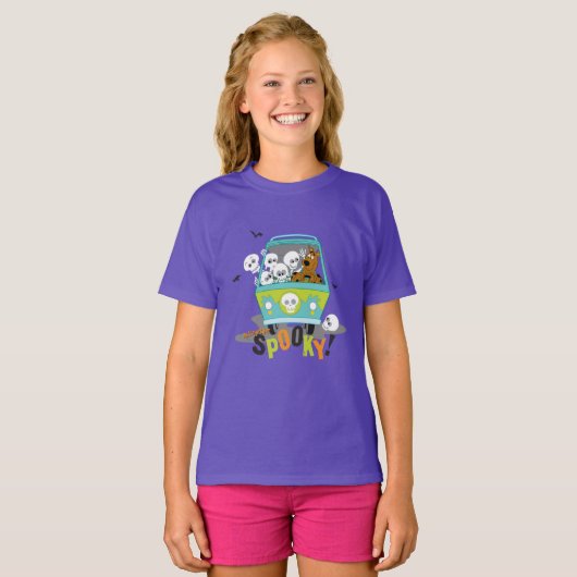 Scooby-Doo Spooky Mystery Machine T-Shirt (Vorne ganz)