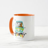 Scooby-Doo Spooky Mystery Machine Tasse (Vorderseite Links)