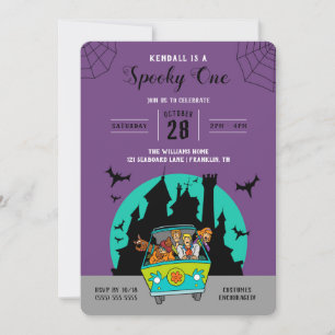 Scooby-Doo Spooky One Halloween Geburtstag Einladung