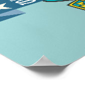 Scooby-Doo Sports Poster (Ecke)