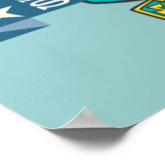 Scooby-Doo Sports Poster (Ecke)