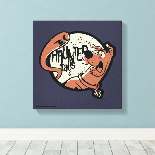 Scooby-Doo "Spuk Schwanz" Leinwanddruck (Insitu (Holzboden))