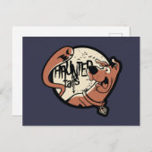 Scooby-Doo "Spuk Schwanz" Postkarte (Vorne/Hinten)