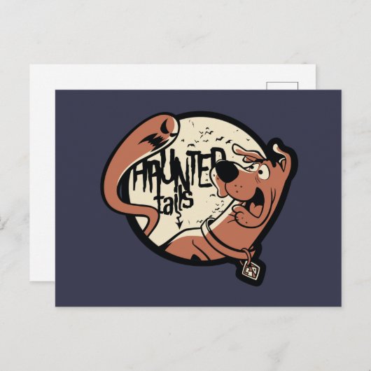 Scooby-Doo "Spuk Schwanz" Postkarte (Vorne/Hinten)