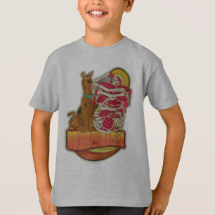 Scooby-Doo Stapel von Pizza "Munchies" Grafik T-Shirt