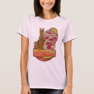 Scooby-Doo   Stapel von Pizza "Munchies" Grafik T-Shirt