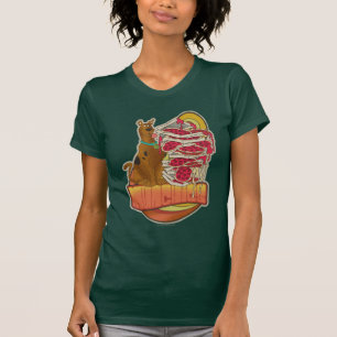 Scooby-Doo   Stapel von Pizza "Munchies" Grafik T-Shirt