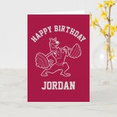 Scooby-Doo "strandnahe Turnhalle" Weightlifting Karte (Gelbe Blume)