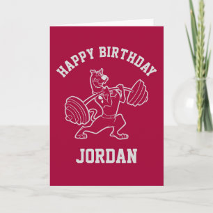 Scooby-Doo "strandnahe Turnhalle" Weightlifting Karte