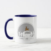 Scooby-Doo Style Tribal Van Silhouette Tasse (Links)