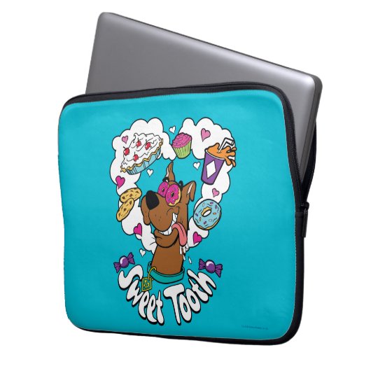 Scooby-Doo "Sweet Tooth" Laptopschutzhülle (Vorderseite Links)