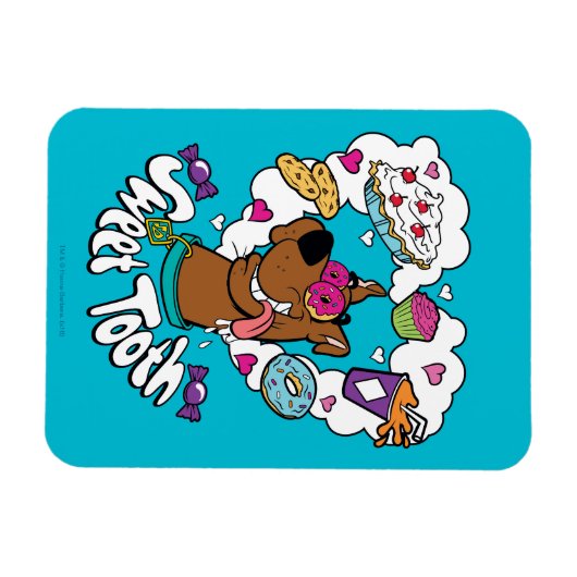 Scooby-Doo "Sweet Tooth" Magnet (Horizontal)