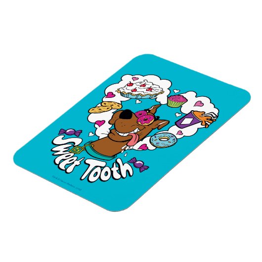 Scooby-Doo "Sweet Tooth" Magnet (Linke Seite)