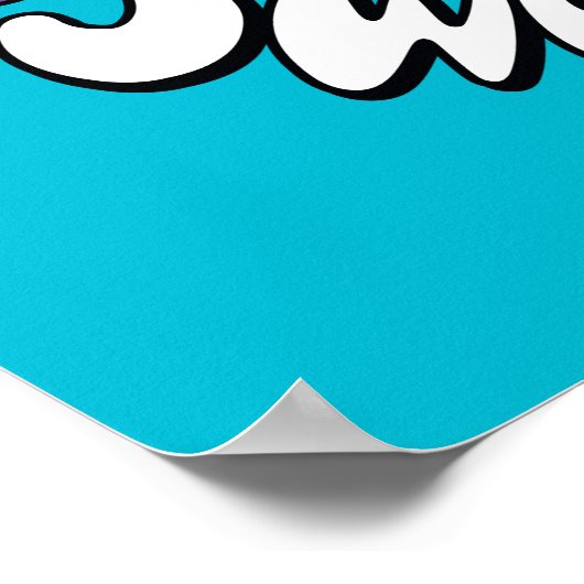 Scooby-Doo "Sweet Tooth" Poster (Ecke)