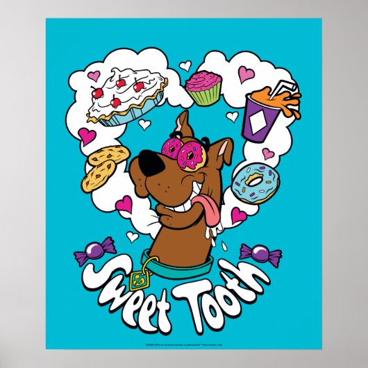 Scooby-Doo "Sweet Tooth" Poster (Vorne)