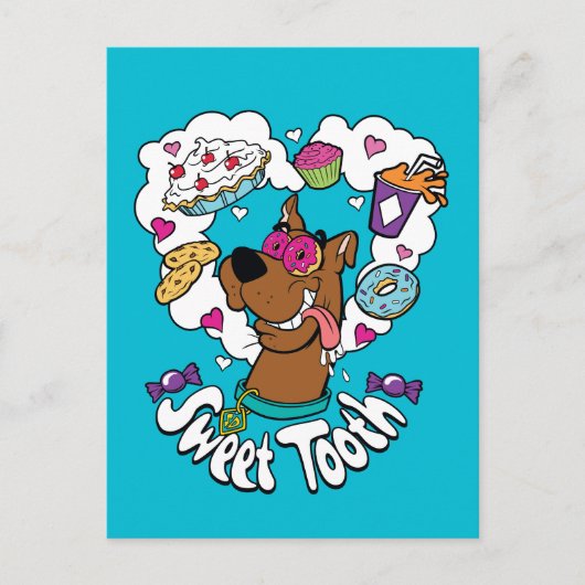 Scooby-Doo "Sweet Tooth" Postkarte (Vorderseite)