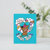 Scooby-Doo "Sweet Tooth" Postkarte (Stehend Vorderseite)