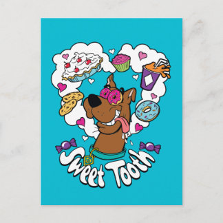 Scooby-Doo "Sweet Tooth" Postkarte