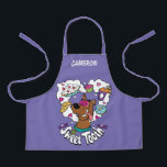 Scooby-Doo "Sweet Tooth" Schürze<br><div class="desc">Karo Scooby-Doo mit Donut Augen aus,  fantasielos über verschiedene süße Leckereien.</div>
