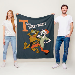 Scooby-Doo   T ist für Trick oder Treat Fleecedecke
