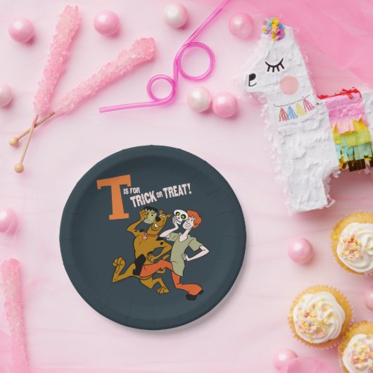 Scooby-Doo | T ist für Trick oder Treat Pappteller (Party)