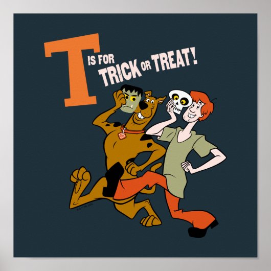 Scooby-Doo | T ist für Trick oder Treat Poster (Vorne)