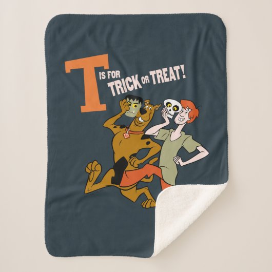 Scooby-Doo | T ist für Trick oder Treat Sherpadecke (Vorderseite)