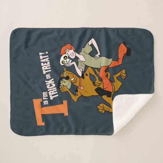 Scooby-Doo | T ist für Trick oder Treat Sherpadecke (Vorderseite (Horizontal))