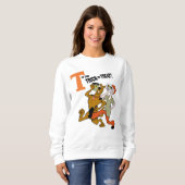Scooby-Doo | T ist für Trick oder Treat Sweatshirt (Vorne ganz)
