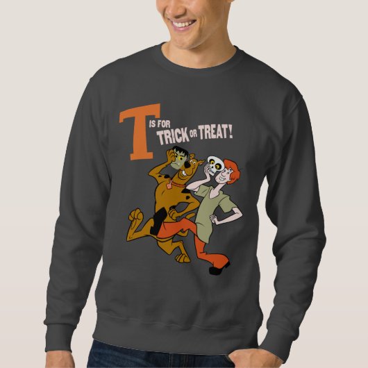 Scooby-Doo | T ist für Trick oder Treat Sweatshirt (Vorderseite)