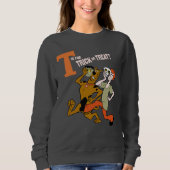 Scooby-Doo | T ist für Trick oder Treat Sweatshirt (Vorderseite)